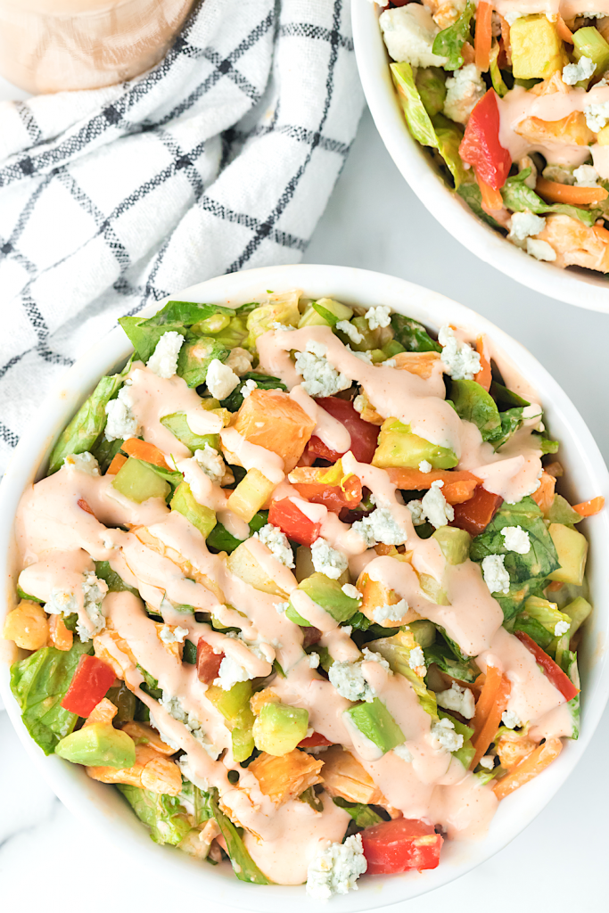 Buffalo Chicken Chopped Salad Recipe Ideal You Weight Loss