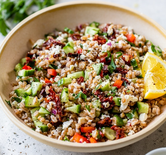 Farro Salad Recipe - Ideal You Weight Loss